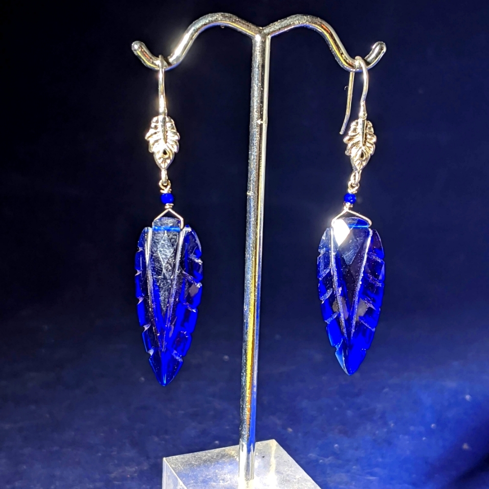 Faceted Hydro Kynite on Gold-filled hook finding.